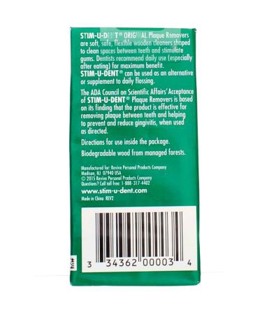 Stimudent Picks Mint Size 100ct - Refreshing Oral Care for International Shipping - Buy Online on GoSupps.com