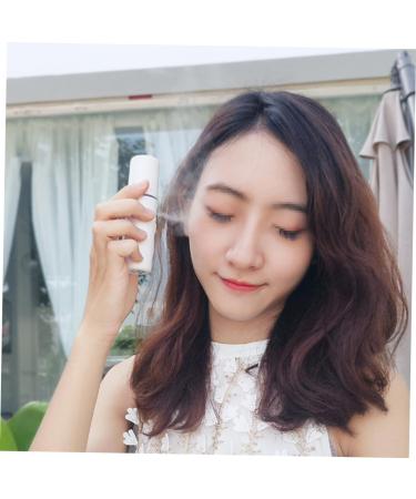 Healeved Facial Spray Mist Mini Face Humidifier Makeup Brishes Facial Water Sprayer Nanometer Sprayer White - Buy Online on GoSupps.com