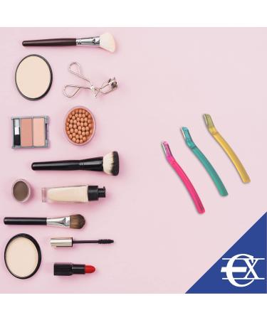 EuroXanty Eyebrow Remover | Facial Razor for Men & Women | Yellow Eyebrow Shaver & Profiles | Precision Grooming Tool - Buy Online on GoSupps.com