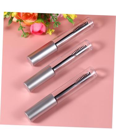 VINTORKY 5pcs Empty Eyelashes Bottle Refillable Mascara Tube and Wand Eyelash Tubes Cute Tubular Mascara 1 g (Pack of 1) Silver - Buy Online on GoSupps.com