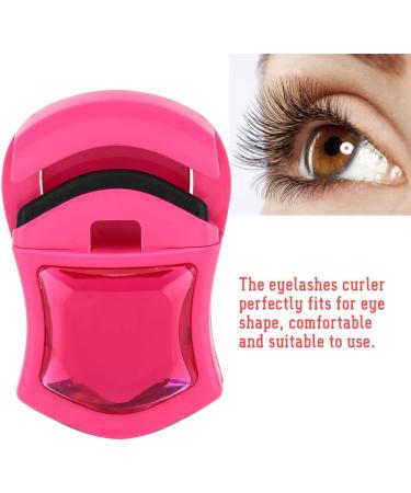 Portable Mini Eyelash Curler - Rose Red | Achieve Natural-Looking Lashes Anywhere - Buy Online on GoSupps.com