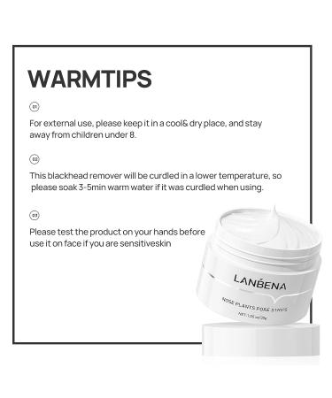 LANBENA Blackhead Mask Pore Strips - Blackhead Remover Peel Off Mask - Visit our Store - Buy Online on GoSupps.com
