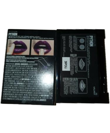 Buy GEMEY MAYBELLINE PYTHON Metallic Lips Lipstick Kit - 35 Valiant | International Shipping Available - Buy Online on GoSupps.com