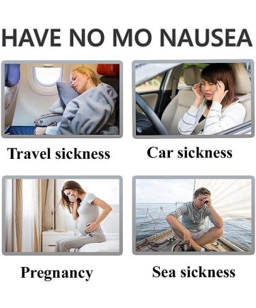 NoMo Nausea Bands Bundle - Adult Black and Blue Waterproof Nausea Bands with Acupressure, Peppermint Oils - Motion Sickness, Hangover, Anti-Nausea Relief - Pregnancy - Buy Online on GoSupps.com