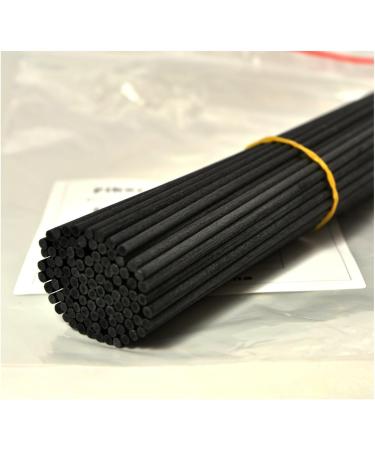 Simoutal Fiber Diffuser Rods - 100 Pack 30cm x 3mm Black - Essential Oil & Home Fragrance DIY - Buy Online on GoSupps.com