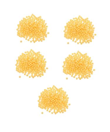 ABOOFAN 5pcs Artificial Dried Soybeans Simulated Food Model Simulation Beans Model Fake Soy Beans Model Photography Props Realistic Faux Beans Fake Cherries Corn Pvc Biscuit Yellowx5pcs 0.8x06cmx5pcs