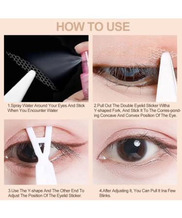 Invisible Double Eyelid Tape Strips - 1008PCS | Waterproof, Breathable & Easy to Use for Droopy, Uneven, and Mono-Eyelids - Buy Online on GoSupps.com