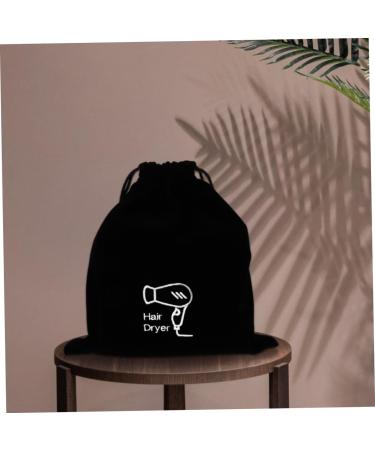 PAMINGONO Flannel Hair Dryer Bag Blow Dryer Travel Hair Dryer Duffle Bag for Travel Curling Iron Travel Bag - Buy Online on GoSupps.com