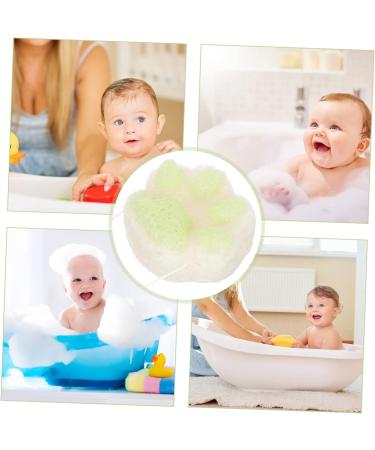FRCOLOR Baby Facial Cleanser Cleaning Sponges Loofah Sponge Baby Powder Talc- Sponges for Cleaning Shower Sponge for Baby Esponja para Ba arse Body Corn Starch Newborn - Buy Online on GoSupps.com