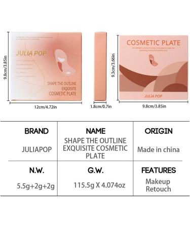 leryveo Concealer Palette - 6 Color Contouring Cream for Beginners Professional Brightening Makeup for Dark Circles Imperfections - Buy Online on GoSupps.com