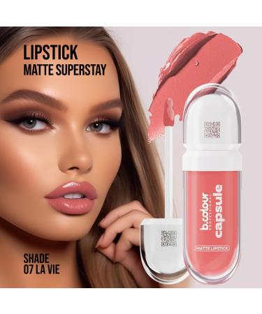 B.COLOUR PROFESSIONAL SuperStay Matte Liquid Lipstick / 07 Life - Buy Online on GoSupps.com