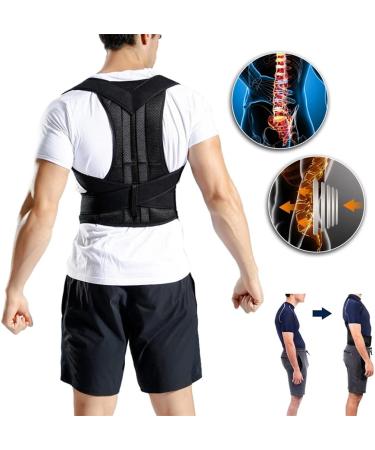 ZUIAI Posture Corrector Back Brace Clavicle Support Stop Slouching Hunching Adjustable Trainer(CH) Small B - Buy Online on GoSupps.com