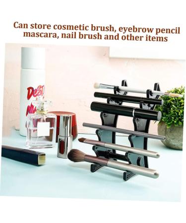 FOMIYES 2pcs Arc Pen Holder Eyeliner Pencil Simple Writing Pens Holder Makeup Store Eyeliners Holder Office 14.5X7.5CM Black - Buy Online on GoSupps.com