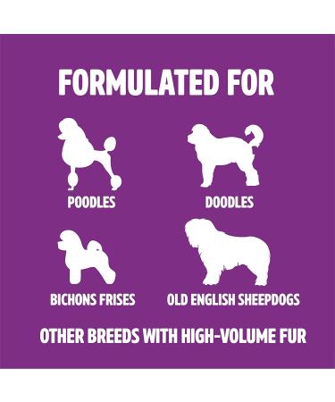 TropiClean PerfectFur Dog Shampoo 16 oz - For All Breeds & Coat Types - Curly & Wavy - Natural Ingredients - Made in USA - Buy Online on GoSupps.com