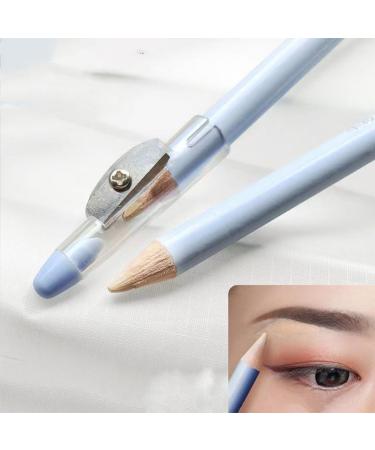 Concealer Pencil Multifunctional Waterproof Pencil with Pencil Sharpener Long Lasting Moisturizing Pencil with Sharpener Ivory White - Buy Online on GoSupps.com