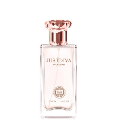 Hybrid & Company Women Justdiva Pour Femme Eau De Parfum Vaporisateur Natural Spray 3.4 Fl Oz - Buy Online on GoSupps.com