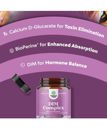 Potent DIM Supplement for Women - Hormone Balance & Menopause Support - 300mg DIM, 120 Count - Buy Online on GoSupps.com