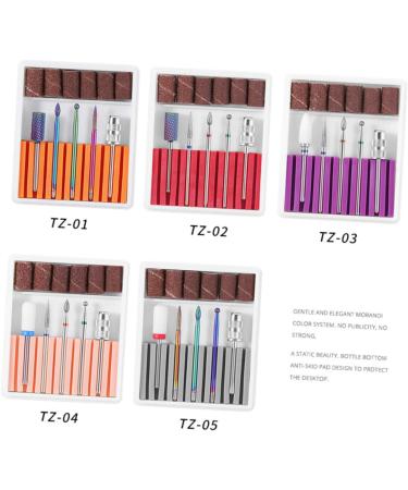 POPETPOP 1 Set Nail Grinding Head Gel Polish Remover Drill Bit Manicure Drill Bits Nail Bits Nail Art Equipment Nail File Bits Acrylic Nail Tools Nail Drill Bits Electric Accessories 6.5x5.5cm Pink - Buy Online on GoSupps.com