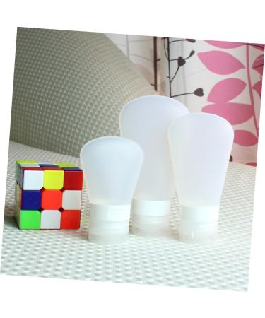 DOITOOL 2pcs Shower Gel Bottles Refillable Bottles Travel Bottle Leak Proof Travel Containers White Whitex2pcs Size 1x2pcs - Buy Online on GoSupps.com