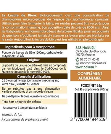  Skin Pack NAKURU | Burdock 90 cps | Brewer's Yeast 90 cps | Wild Thinking 90 cps | Analyzed and Conditioned in France | Glowing Skin Natural!  - Buy Online on GoSupps.com