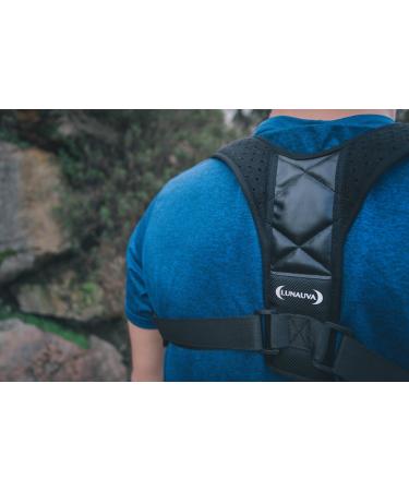 Adjustable Posture Corrector & Back Support Brace for Men & Women - Improve Posture & Prevent Slouching (ML - Buy Online on GoSupps.com