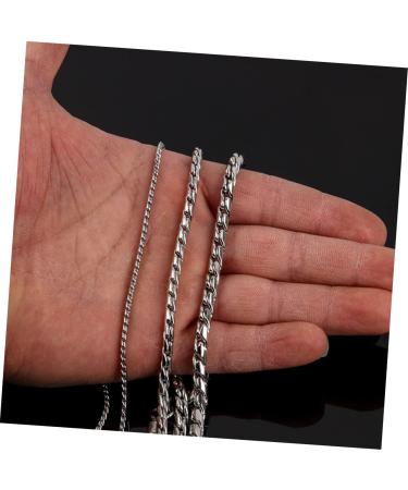 BESPORTBLE 2pcs Steel Foot Chain for Birds Pet Harness Cockatiel Harness - Off Birds Anklet Parrot Leash Leg 55X1.9CMx2pcs Silverx2pcs - Buy Online on GoSupps.com