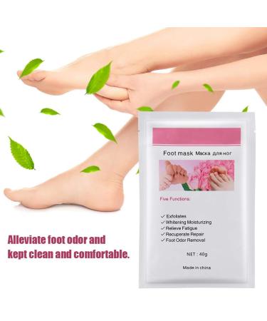 5pcs Moisturizing Foot Peeling Mask - Gentle Dead Skin Remover for Sensitive Feet | Foot Care Socks - Buy Online on GoSupps.com