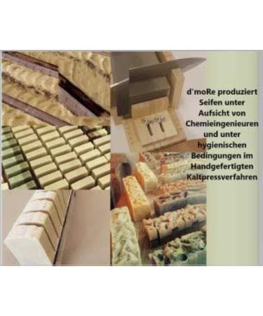  d moRe Organic Donkey Milk Soap Anti-Aging Soap with Vitamin E A C - Traditionally Handmade - Sotruel Soap - No Artificial Additi - Buy Online on GoSupps.com