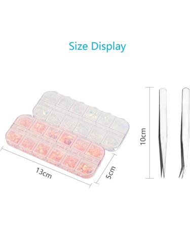 Airsmall 26stk. Nail Sticker Set - Glitter & Sequin Nail Art for Women | Rhinestones & Nail Film for Stunning Manicure Designs - Buy Online on GoSupps.com