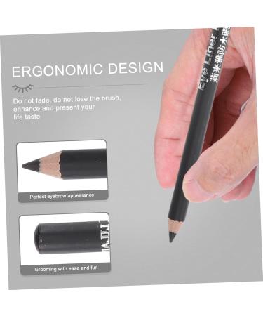 FRCOLOR Waterproof Eyeliner 1Pcs Black Eyeliner Pen Black Liquid Liner Makeup Eyebrow Pencil Miss No Smudge Bamboo Colorful - Buy Online on GoSupps.com