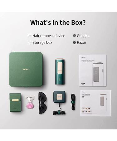 Ulike IPL Hair Removal Air+ with Sapphire- FDA Cleared, Permanent Pain-Free, Salon-like At-home Solution for Body and Face - Buy Online on GoSupps.com