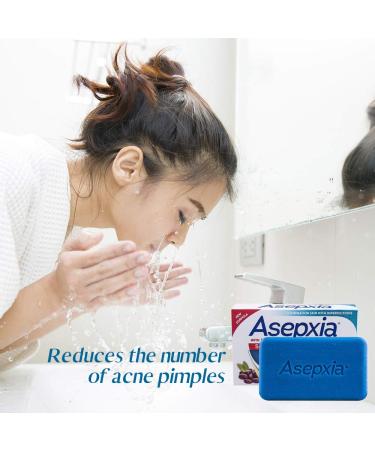 Asepxia Scrub Soap Bar for Combination Skin - 4oz | Best International Shipping for Skincare - Buy Online on GoSupps.com