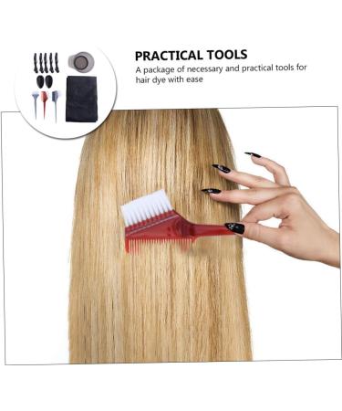 FRCOLOR Hair Coloring Products Set Hair Color Kit Perm Dyeing Plastic Hairdressing Tool Hair Coloring Brush - Buy Online on GoSupps.com