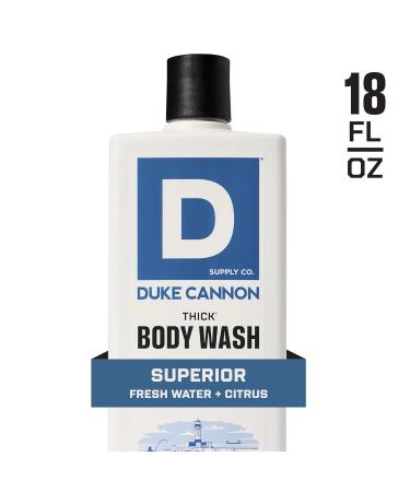 Duke Cannon Thick Body Wash - Superior Men s Premium Body Wash Deep Clean Refreshing Scent Large 18oz Bottle Sulfate-Free Moisturizing Formula (3 Pack) - Buy Online on GoSupps.com