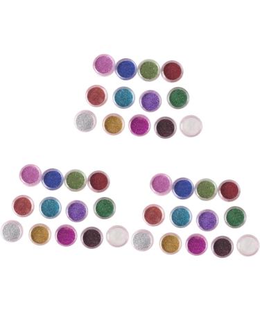 FOMIYES 36 Boxes Glitter Eyeshadow Powder Glitter Eyeshadow Pigments Eye Shadow Powder Set Pearlescent mediumx3pcs Assorted Colorx3pcs - Buy Online on GoSupps.com