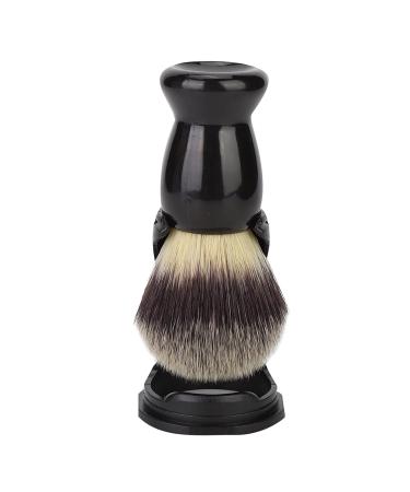 Professional Acrylic Shaving Brush Holder for Beard Brush - Durable Black Shaving Tools Set - Buy Online on GoSupps.com