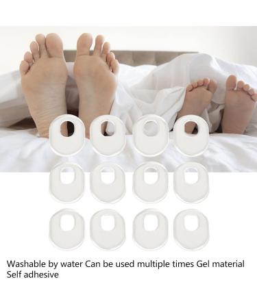 Qukaim Gel Corn Stick Protector Transparent Foot Corn Ring 6 Pairs Self Adhesive Waterproof Corns Pad Gel Corns Patch Cushion Stick Protector - Buy Online on GoSupps.com