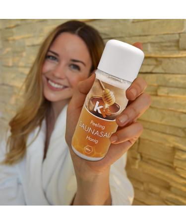 KK Sauna Set with Salt Peeling - Tuscany Infusion & Honey Salt | Premium Sauna Essentials for Relaxation - Buy Online on GoSupps.com