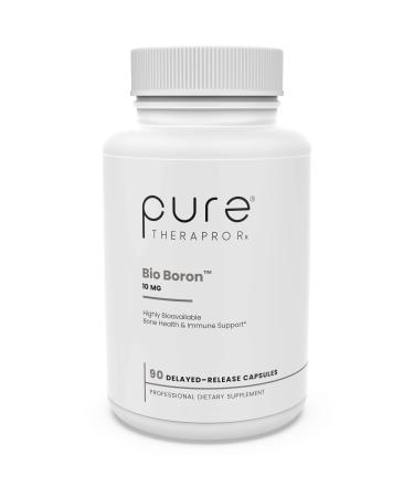Bio Boron (Bororganic Glycine) 10mg Per Capsule / 90 Veg Caps | Supports Healthy Bones, Cardiovascular Health, Hormones & Immunity | Highly Bioavalible | Zero Fillers | Vegan - Buy Online on GoSupps.com