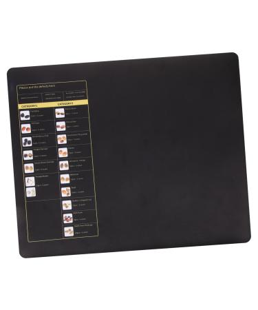 Uonlytech Coffee Beans Sorting Pad Coffee Beans Classification Cushion Coffee Beans classifying Cushion Green Beans Foldable Coffee Beans Sorting Card