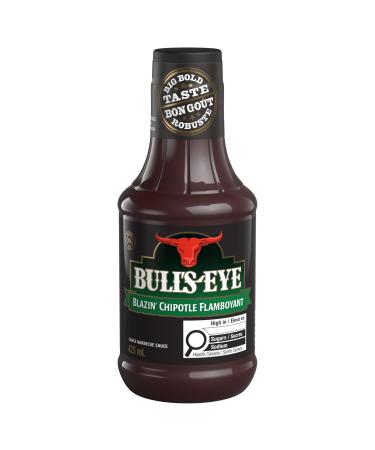 Bull's-Eye Blazing Chipotle BBQ Sauce 425ml (Pack of 10)