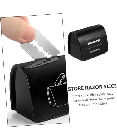 Shop Minkissy 2 Pack Blade Recycling Box - Metal Disposal Container for Safe Razor & Hair Clipping Storage - Buy Online on GoSupps.com