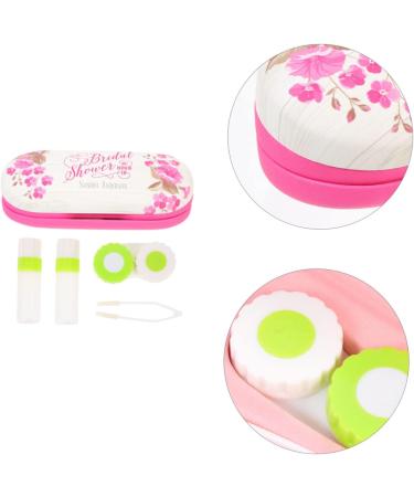 Buy Healvian Double-Layer Glasses Case | Mini-Lens Travel Set & Contact Holder - Perfect Storage for Glasses & Accessories - Buy Online on GoSupps.com