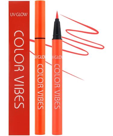 Neon Eyeliner 8 Colors Rainbow Eyeliner Waterproof Smudge Proof Neon Green Eyeliner for Body Eye Face Paint Makeup Shakven Orange 1 count (Pack of 1) - Buy Online on GoSupps.com
