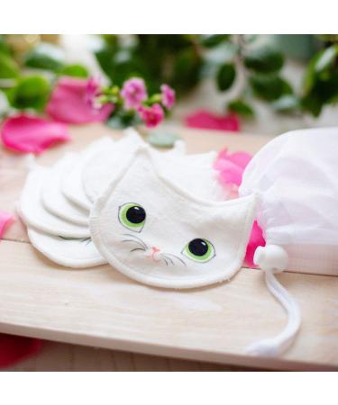 Pylones Beautycat Chaton White Kitten Removers Washable 6 Pack
