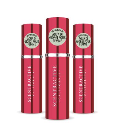 CA Perfume Impression of Aqua Di Giorgi Pour Femme For Women Replica Version Fragrance Dupes Concentrated Long Lasting Eau de Parfum Spray Refillable Atomizer Bottle 0.17 Fl Oz/5ml-X3 ARMN AQUA DI GIORGI POUR FEMME IMPRESSION 0.51 Fl Oz (Pack of 1)