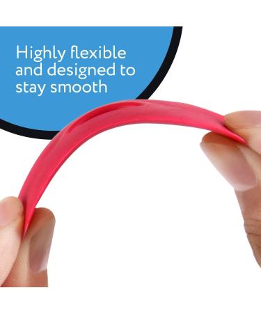 Soft Rib Tool Pack of 2 for Pottery & Clay - Red Shaping Tool for Sculpting & Smoothing Clay Surfaces - Buy Online on GoSupps.com