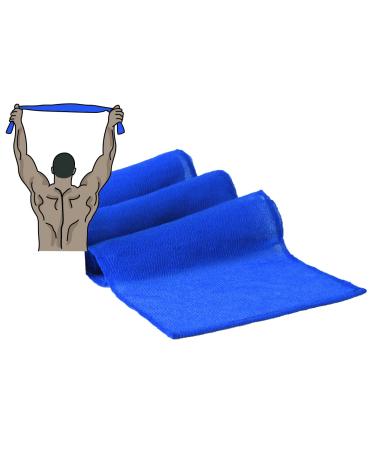 Terra Distribution Exfoliating Washcloth  Made in Japan  47.24 inch Extra Long Exfoliating Towel Special Texture Makes Fluffy Foam Lather  Back Scrubber  Dead Skin Cell Remover  Loofah (Super Hard)