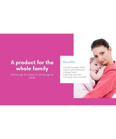 Nature's Baby Organics Lavender Chamomile Conditioner & Detangler 8 oz - Natural & Organic Hair Care - Buy Online on GoSupps.com