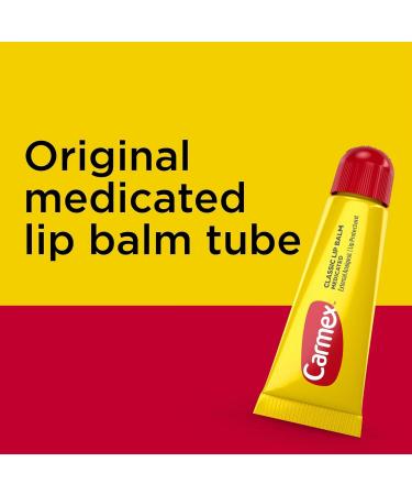 Carmex Lip Moisturizing Tube | Original Balm 0.35 Oz - 3 Pack | Hydrating Body Care & Beauty Care for All Skin Types - Buy Online on GoSupps.com